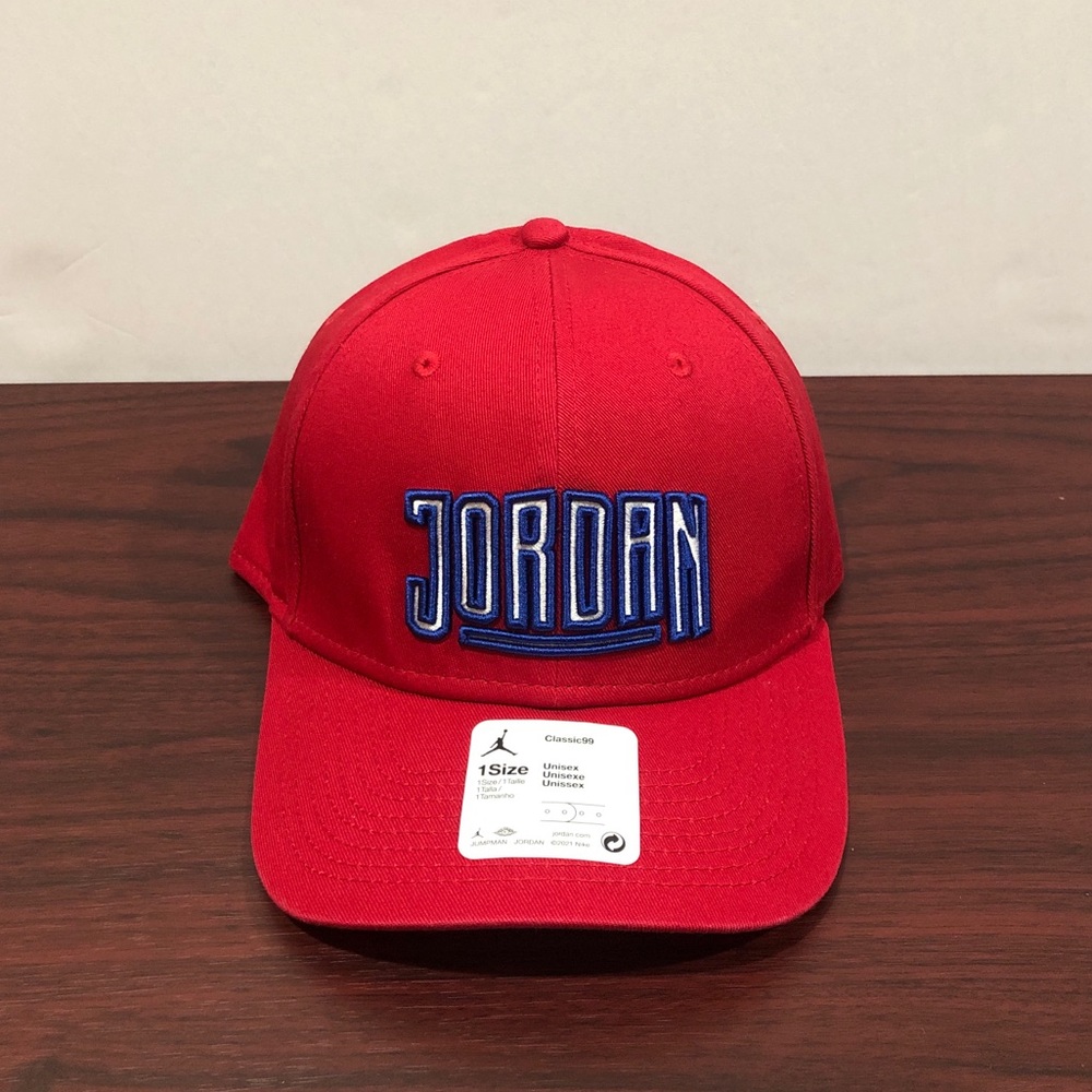 Jordan, Classic99, Unisex Hat, Red